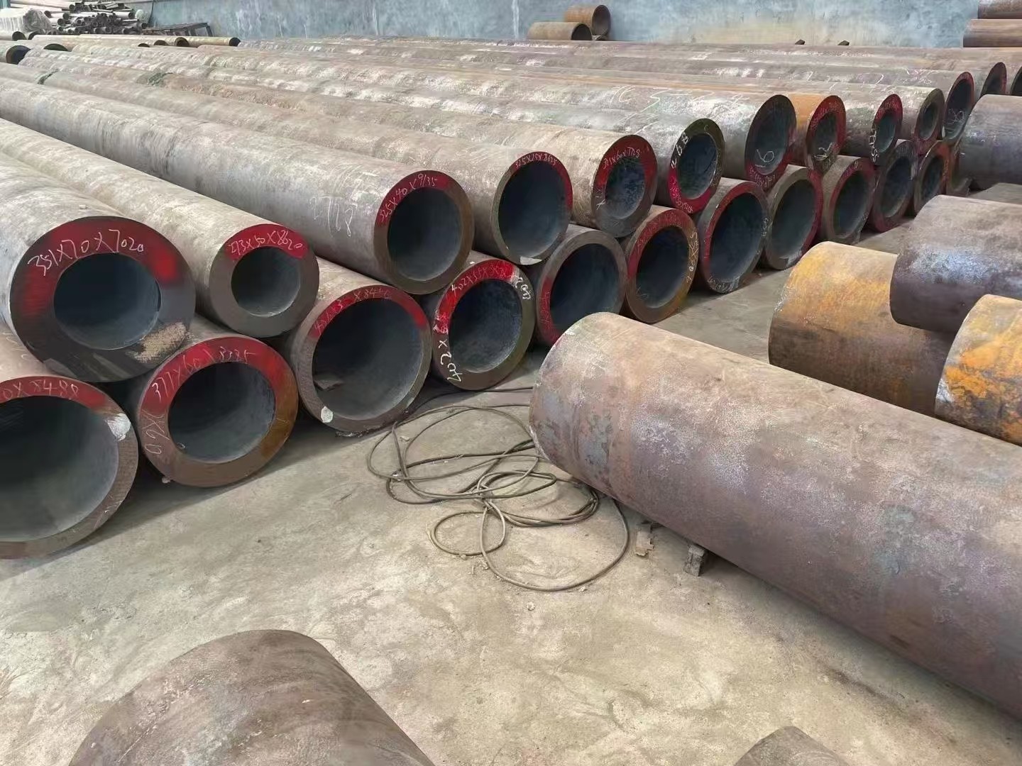 淮安市无缝钢管切割定尺切割加工定做非标无缝钢管 - 推荐